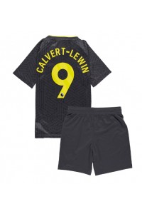 Everton Dominic Calvert-Lewin #9 Jalkapallovaatteet Lasten Vieraspeliasu 2024-25 Lyhythihainen (+ Lyhyet housut)